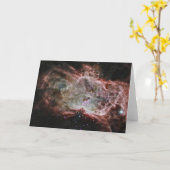 Sternhaufen im Zentrum des Flammennebels. Karte (Gelbe Blume)