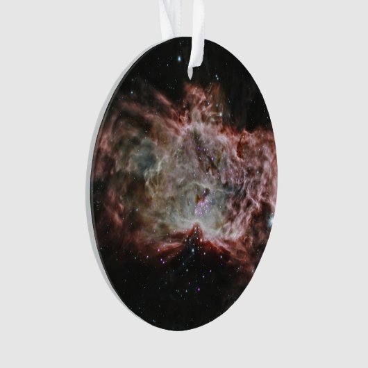 Sternhaufen im Zentrum des Flammennebels. Ornament (Vorderseite)