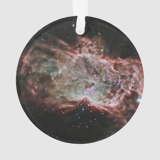 Sternhaufen im Zentrum des Flammennebels. Ornament (Rückseite)