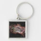 Sternhaufen im Zentrum des Flammennebels. Schlüsselanhänger (Vorne)