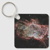 Sternhaufen im Zentrum des Flammennebels. Schlüsselanhänger (Vorderseite)