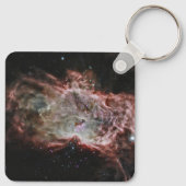 Sternhaufen im Zentrum des Flammennebels. Schlüsselanhänger (Rückseite)