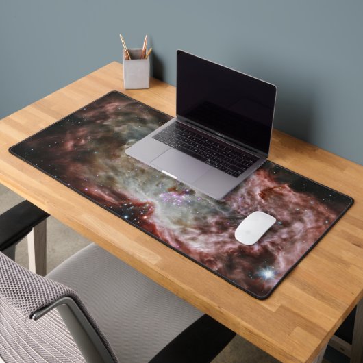 Sternhaufen im Zentrum des Flammennebels. Schreibtischunterlage (Büro 2)