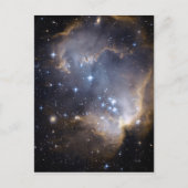 Sternhaufen ngc 602 Galaxie Weltraum Universum Postkarte (Vorderseite)
