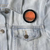 Sternhintergrund ~ DER PLANETEN-MARS wahre Farb Button (Beispiel)