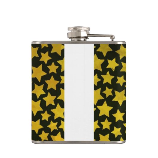 Sternhintergrund Flachmann (Rückseite)