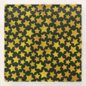 Sternhintergrund Glasuntersetzer (Vorderseite)