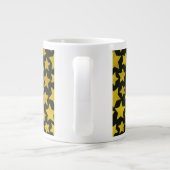 Sternhintergrund Jumbo-Tasse (Rückseite)