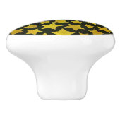 Sternhintergrund Keramikknauf (Seitenansicht)