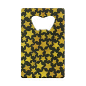 Sternhintergrund Kreditkartenflaschenöffner (Vorderseite)