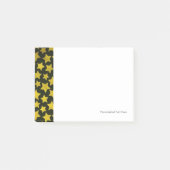 Sternhintergrund Post-it Klebezettel (Vorderseite)