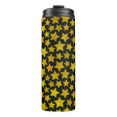 Sternhintergrund Thermosbecher (Vorderseite)