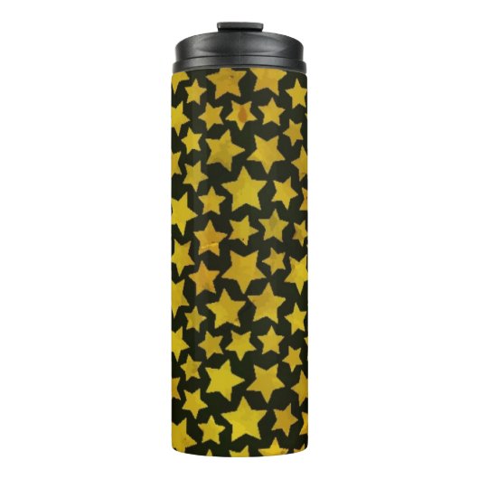 Sternhintergrund Thermosbecher (Vorderseite)