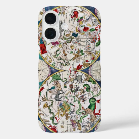 Sternkarte Case-Mate iPhone Hülle (Rückseite)