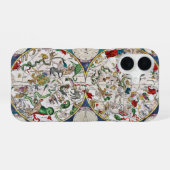 Sternkarte iPhone 16 Hülle (Rückseite (Horizontal))