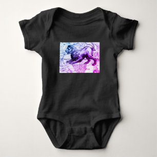STERNKARTE LEO IM SOMMERHIMMEL BODYSUIT BABY STRAMPLER