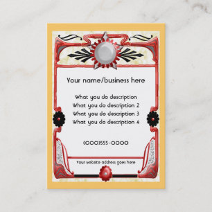 Sternkarte Visitenkarte