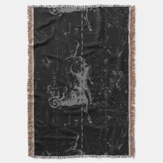 Sternkonstellation Hevelius um 1690 Decke (Vorderseite Vertikal)