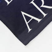 Sternkonstellationen personalisieren Name und Wort Fleecedecke (Ecke)