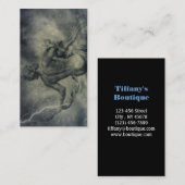 Sternkonstellationstierkreis-Astrologiewassermann Visitenkarte (Vorne/Hinten)