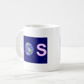 Sternkosmos Kaffeetasse (Vorderseite Links)