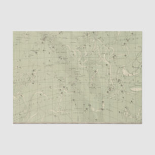 Sternkundliche Karte 2 Seidenpapier