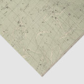 Sternkundliche Karte 2 Seidenpapier (Ausschnitt)