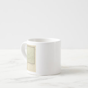 Sternkundliche Karte des Südpolargebiets Espressotasse