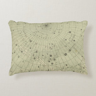 Sternkundliche Karte des Südpolargebiets Zierkissen