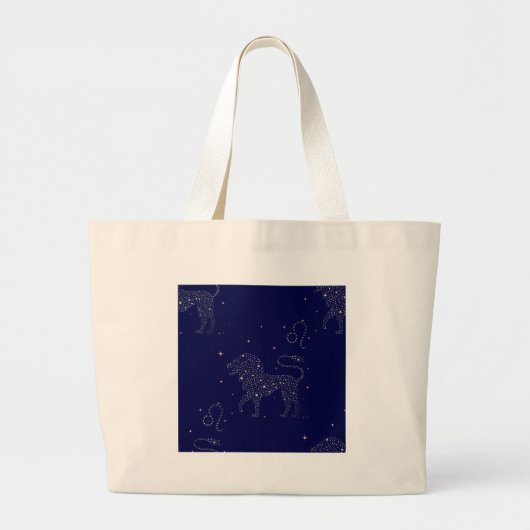 Sternleo Jumbo Stoffbeutel (Vorne)