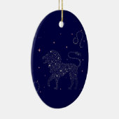 Sternleo Keramik Ornament (Rechts)