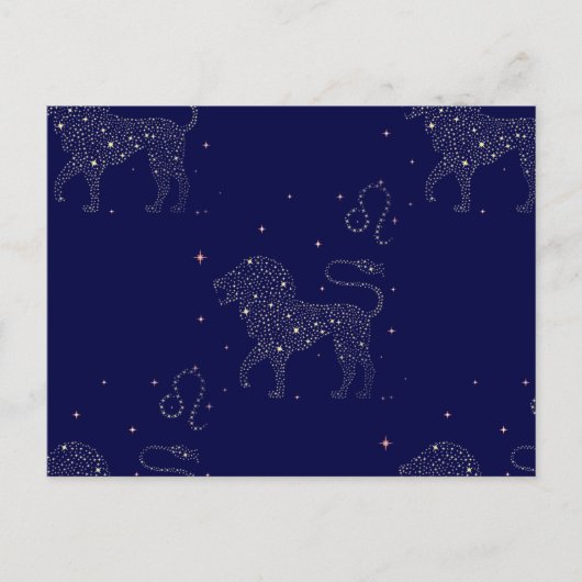 Sternleo Postkarte (Vorderseite)