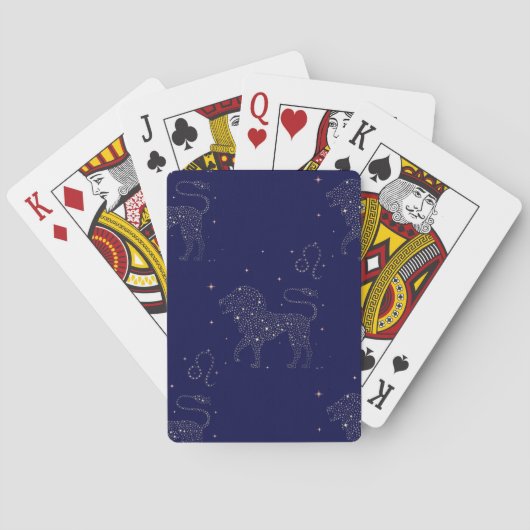 Sternleo Spielkarten (Rückseite)