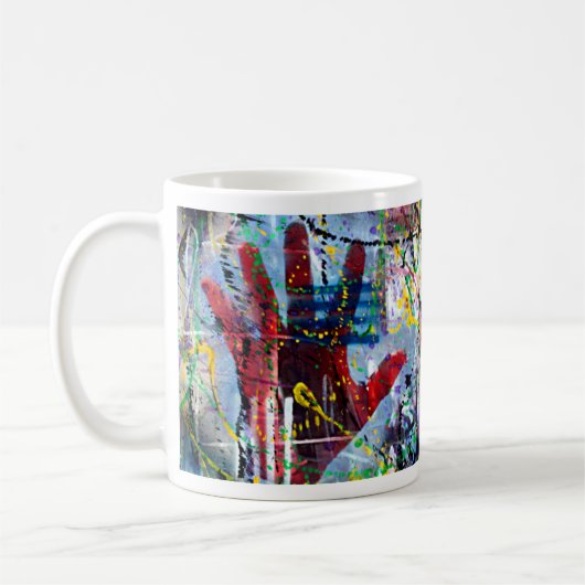 "Sternlinien" Kaffee-Tasse Kaffeetasse (Links)