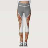 Sternlinien Leggings (Vorderseite)