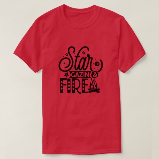 Sternmagazin-Feuerstrahlen01 T-Shirt (Design vorne)