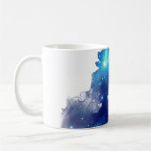 Sternmond Nachthimmel Himmelgalaxie Kaffeetasse (Links)