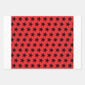 Sternmuster 10 geschenkpapier set (Vorderseite 2)