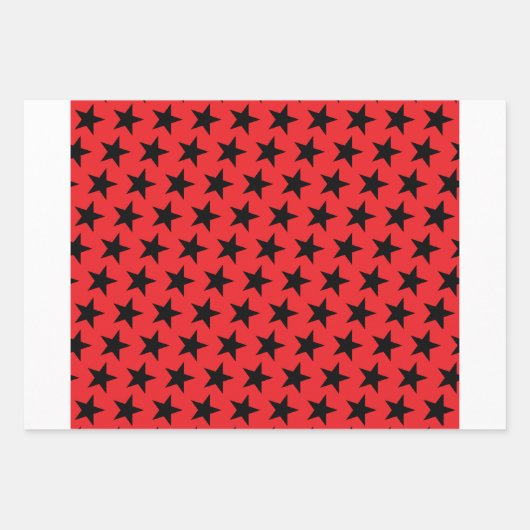 Sternmuster 10 geschenkpapier set (Vorderseite 2)