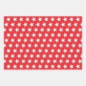 Sternmuster 12 geschenkpapier set (Vorderseite 3)