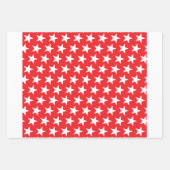 Sternmuster 12 geschenkpapier set (Vorderseite 2)
