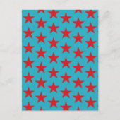 Sternmuster 13 feiertagspostkarte (Vorderseite)