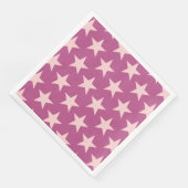 Sternmuster 15 serviette (Ecke)