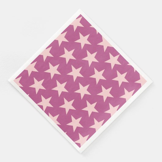 Sternmuster 15 serviette (Ecke)