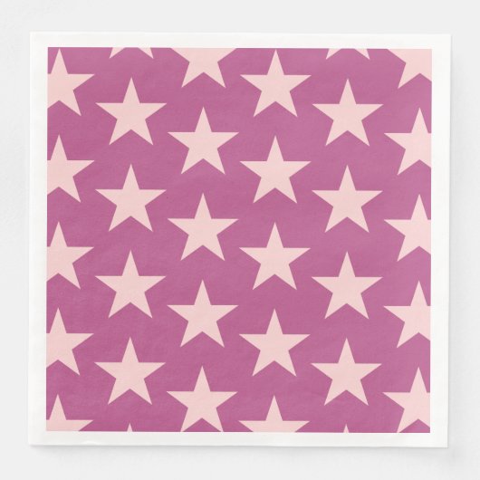 Sternmuster 15 serviette (Vorderseite)
