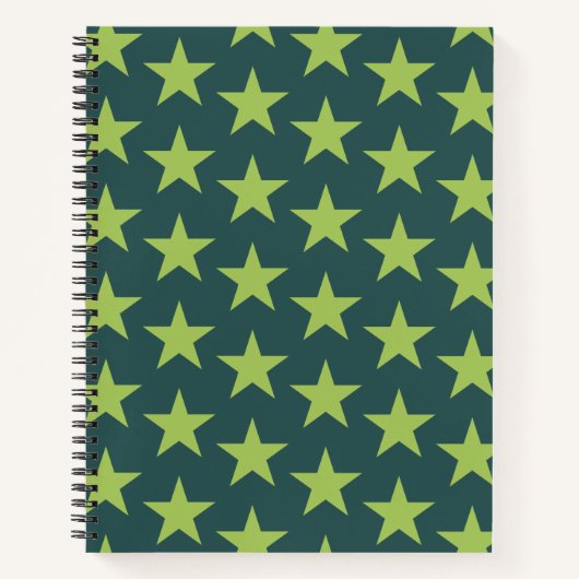 Sternmuster 17 notizblock (Vorderseite)