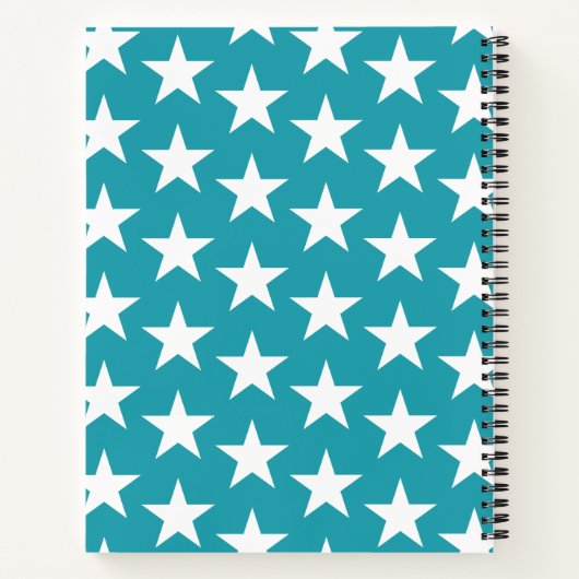 Sternmuster 19 notizblock (Rückseite)