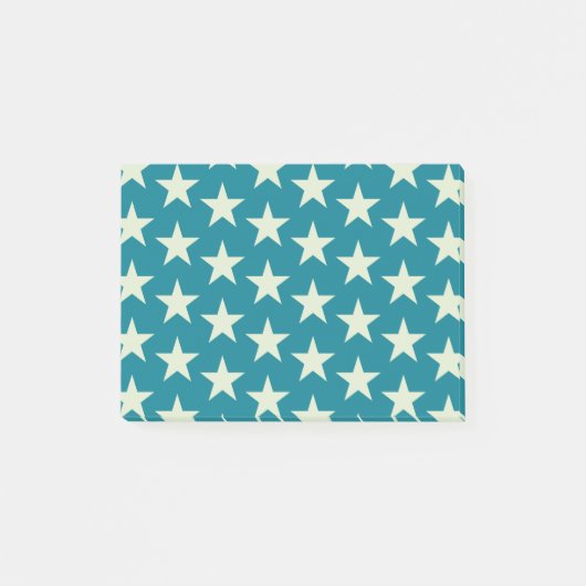 Sternmuster 5 post-it klebezettel (Vorderseite)