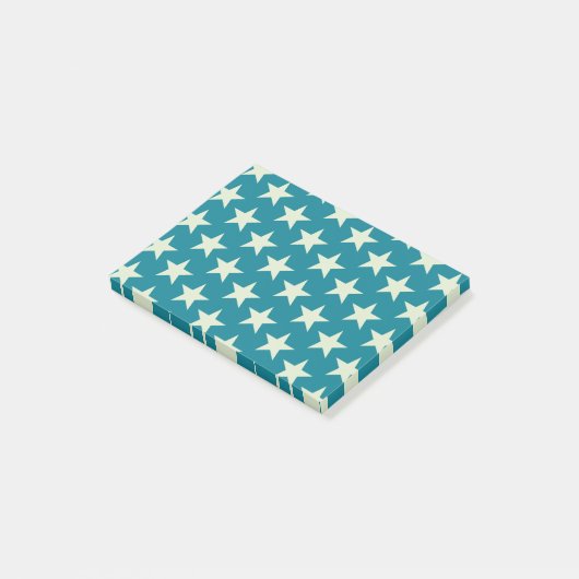 Sternmuster 5 post-it klebezettel (angewinkelt)