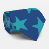 Sternmuster 7 krawatte (Gerollt)